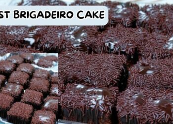 The Best Chocolate Cake with Brigadeiro