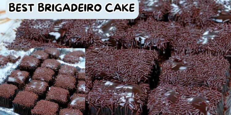 The Best Chocolate Cake with Brigadeiro