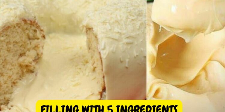 Homemade Cake Filling