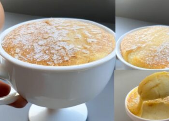 Creamy blender dessert