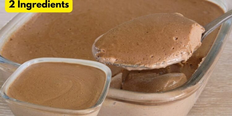 Dessert In The Blender With 2 Ingredients