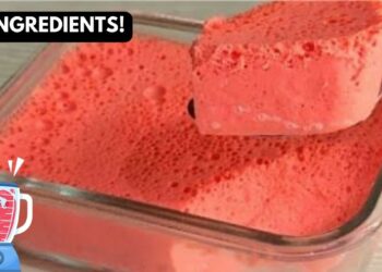 Easy Dessert in the Blender with 2 ingredients, in 5 minutes