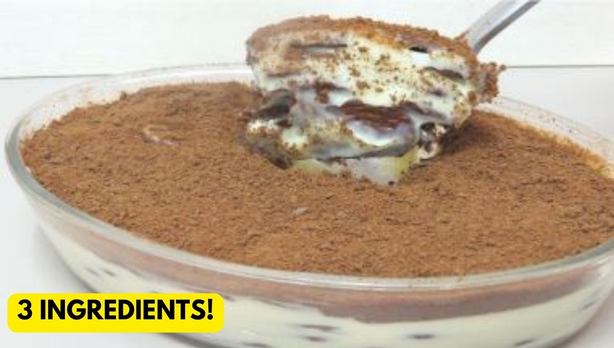 Easy, Simple And Super Creamy 3-Ingredient Cookie Dessert