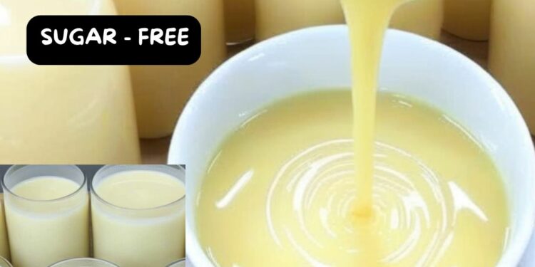 Homemade Condensed Milk with 3 Ingredients