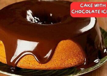 Orange Cake with Chocolate Glaze