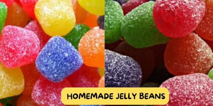 Homemade jelly beans