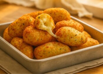 Savory Dumplings With Rice And Cheese, In Just A Few Minutes