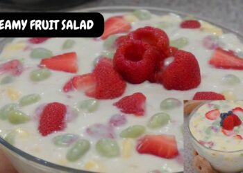 Creamy Fruit Salad: A Refreshing and Irresistible Dessert