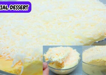 Special creamy dessert