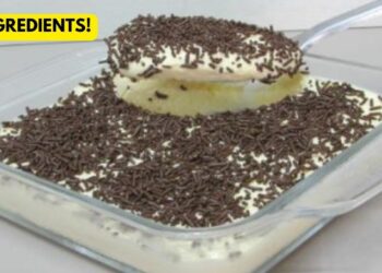 Easy Dessert in the Blender with 3 ingredients, in 5 minutes