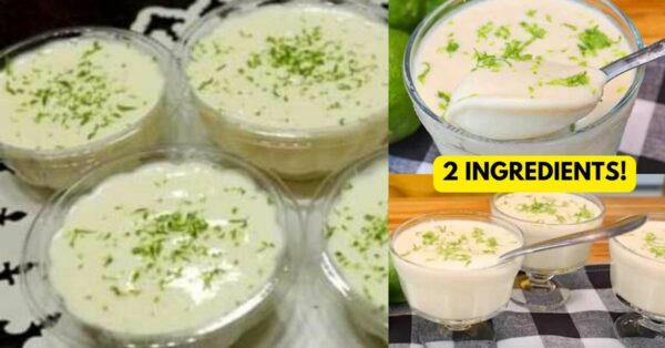 Easy Lemon Dessert With 2 Ingredients