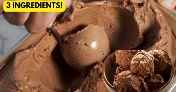 Homemade Chocolate Ice Cream Without Condensed Milk With 3 Easy Ingredients