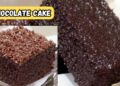 Quick and moist chocolate cake