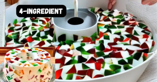 Mosaic jelly with 4 ingredients