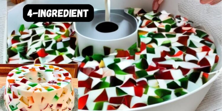 Mosaic jelly with 4 ingredients