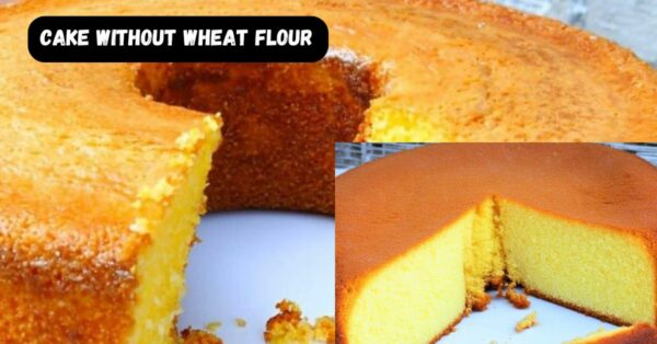 Corn cake without wheat flour