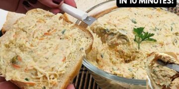 Chicken Pate for Toasts and Breads in 10 minutes