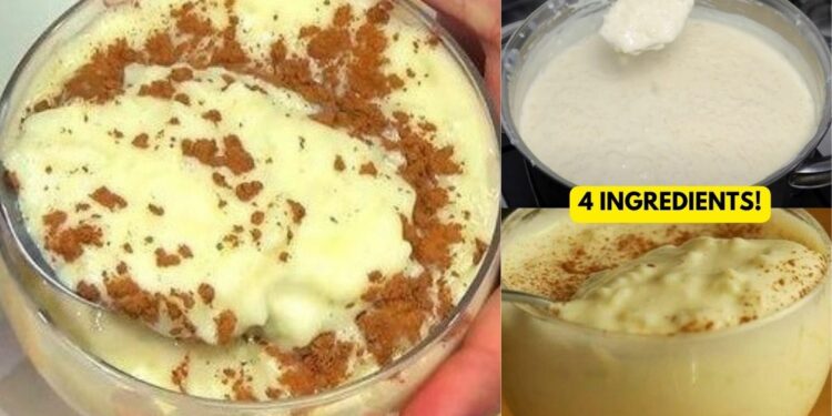 Creamy Rice Pudding With 4 Simple Ingredients