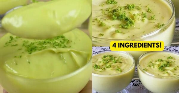 Easy Dessert With 4 Ingredients In The Blender, In 10 Minutes