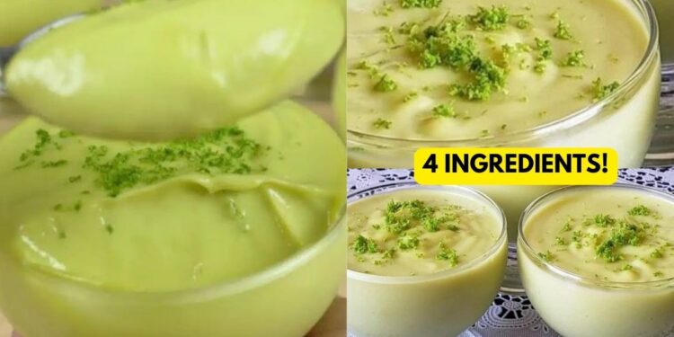 Easy Dessert With 4 Ingredients In The Blender, In 10 Minutes