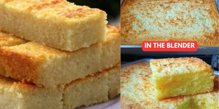 Easy and Quick Cassava Cake