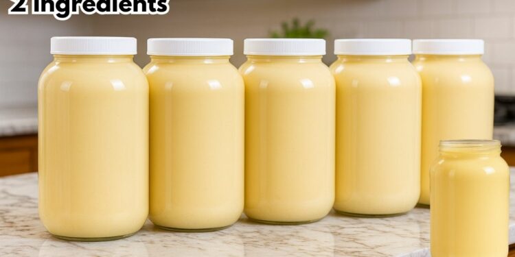 Homemade Condensed Milk With 2 Ingredients