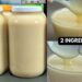 Homemade Condensed Milk With 2 Ingredients