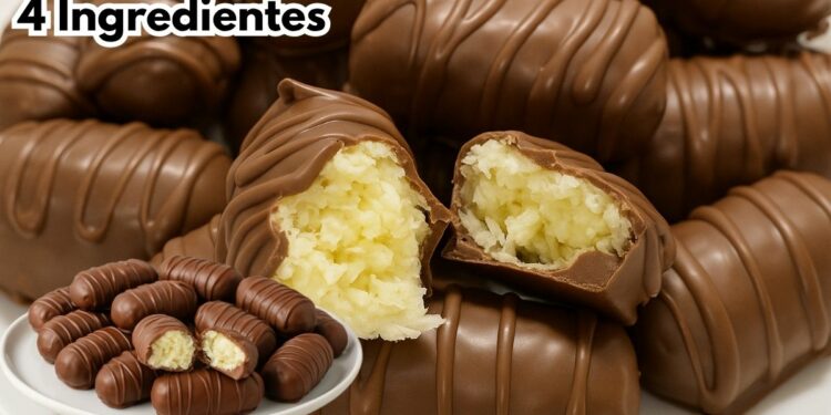 Milk Chocolate Candy With 4 Simple Ingredients, In Minutes