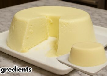 No-Bake Pineapple Flan with 3 Ingredients