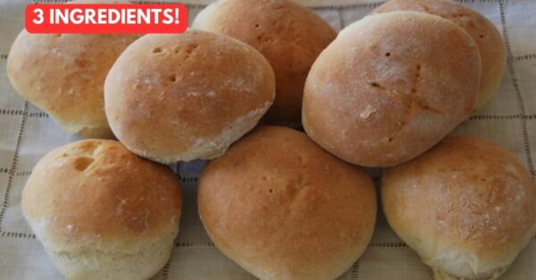 Three-Ingredient Greek Yogurt Bread Rolls, in 15 minutes