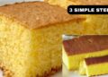 Cake without wheat flour and milk