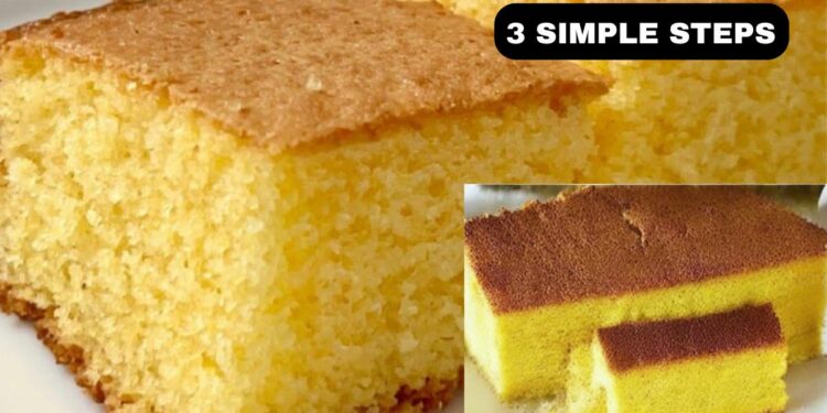 Cake without wheat flour and milk