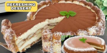 Creamy and refreshing dessert