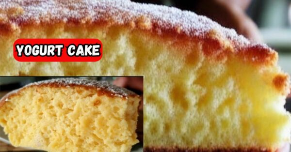 Yogurt cake in 5 minutes