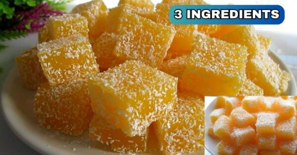 Sweets with 3 ingredients