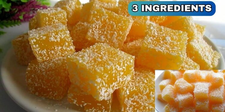 Sweets with 3 ingredients