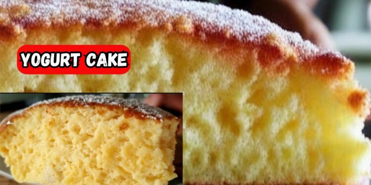 Yogurt cake in 5 minutes