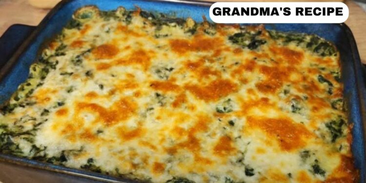 Spinach with potatoes Grandma's recipe