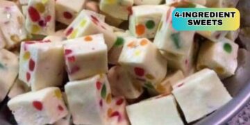 Christmas sweets with 4 ingredients