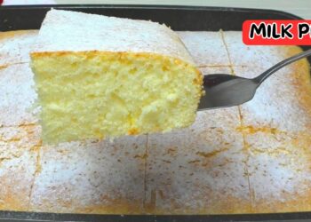 Fluffy Milk Pie: Easy homemade recipe with an irresistible taste