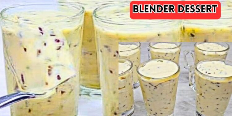 Creamy Blender Dessert