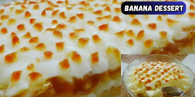 Banana cream dessert