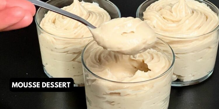 Homemade Mousse Dessert