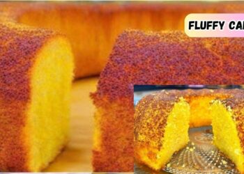 Super fluffy cake without wheat flour