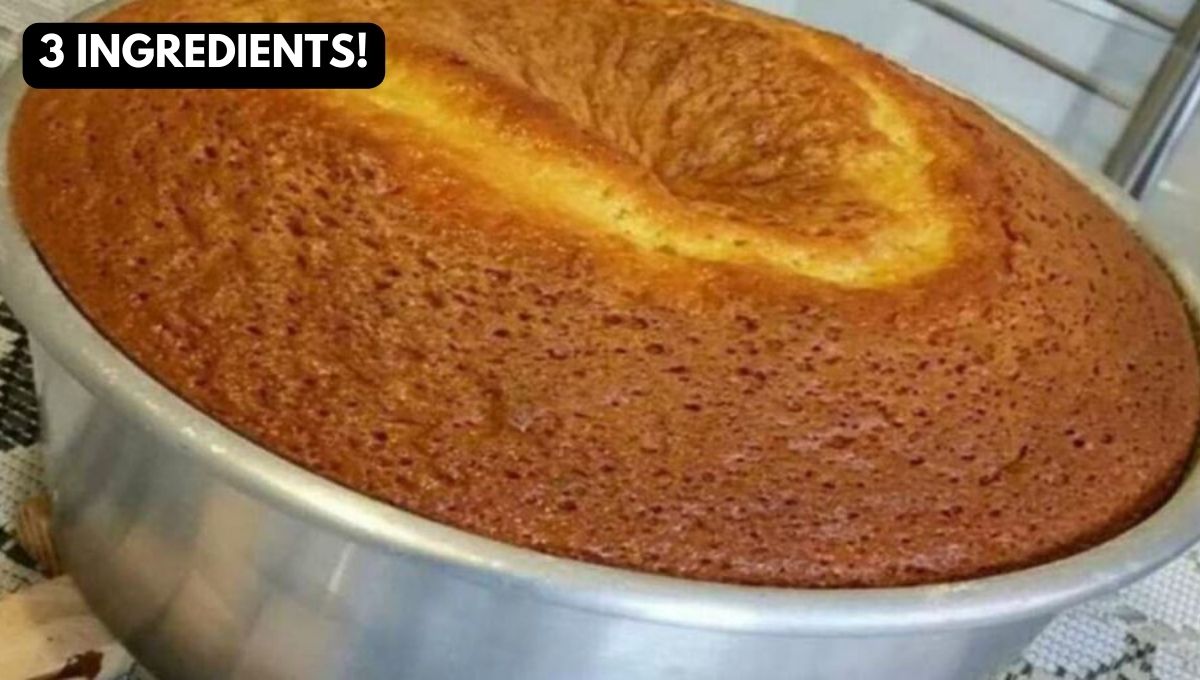 Easy Cake With 3 Ingredients