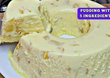 PUDDING WITH 5 INGREDIENTS