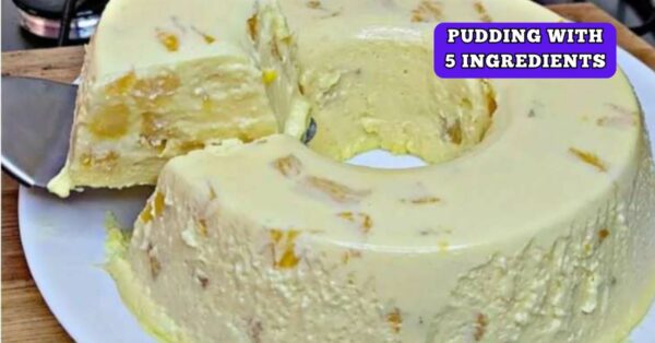 PUDDING WITH 5 INGREDIENTS