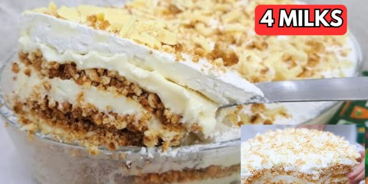 reamy 4-milk ice cream pie