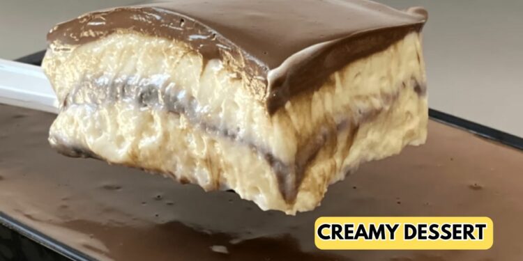 Creamy dessert