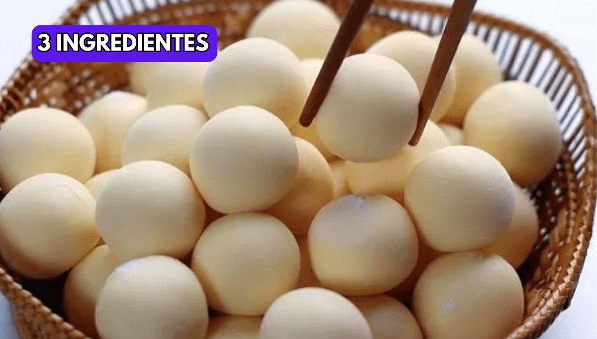 Powdered Milk Balls with 3 Ingredients